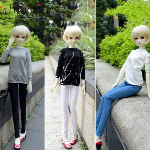 Allaosify Bjd Doll 1/3 1/4 Clothes Pencil Pants Trousers