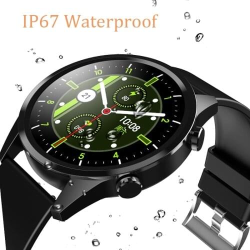 Smart Watch Men Full Touch Smart Bracelet IP67 Fitness Tracker Blood Pressure Fitness Tracker Smart Clock Call Women Smartwatch