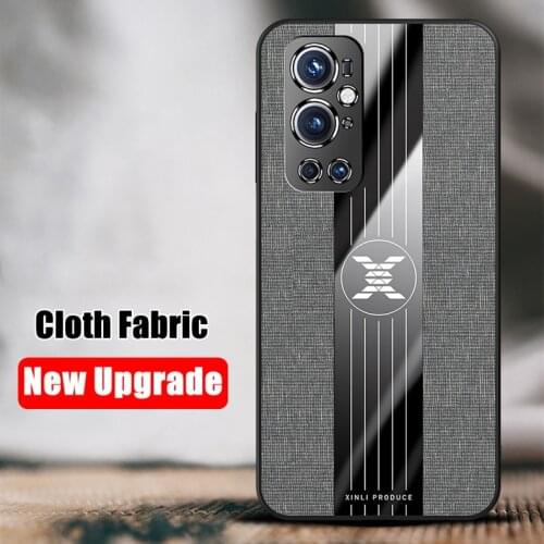 Fabric Cloth Case For OnePlus 9 8 7T 7 Pro 9R 6T 6 Nord N10 N100 Soft Silicone TPU Case Cover Coque For One Plus 9 8 7T 7 Pro 9R