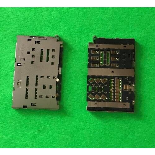 20pcs Original For LG G6 H870 H871 H872 LS993 VS998 SIM + Memory Card Reader SIM Memory Socket SIM + Memory Card Slot
