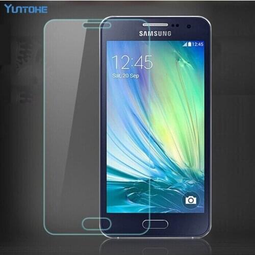 100pcs/lot Tempered Glass for Samsung Galaxy A3/A5/A7/A8/A9 2016 High Transparent Screen Protector for Samsung Protective Film