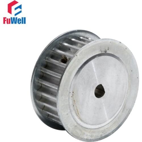 HTD5M 24T Timing Pulley D Bore 16mm Belt Width Toothed Belt Pulleys 6*5/8*7/8*7.5/10*9mm Bore 24Teeth Transmission Pulley