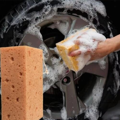 1PC Car Wash Sponge Lock Car Motorcycle Cleaning Supplies Large Size Sponge Brush Honeycomb Coral Absorbent car Cleaning Tool