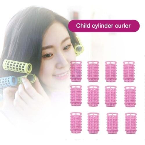 12PCS/SET Plastic Hair Curler Roller Curl Hair Bendy Rollers DIY Magic Hair Curlers Tool Styling Rollers Hair Curling