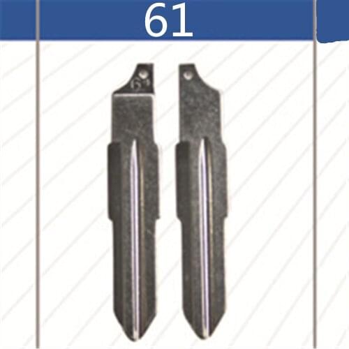 2 Pcs Uncut Replacement Car Key Blade for BUICK EXCELLE Key No.61 BLANK BRASS Car Key Blade