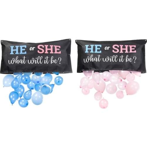 Practical the Perfect Addition to Your Gender Reveal Party Supplies Gender Reveal Balloon Bag Boy or Girl