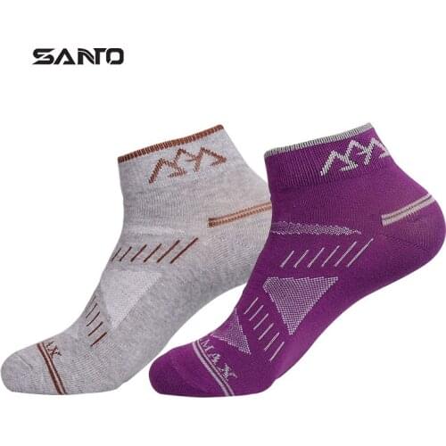 SANTO 1 Pair S020 Women Quick-drying Breathable Moisture Wicking Sports Socks Sporting Cotton Foot Wear non-slip socks Race