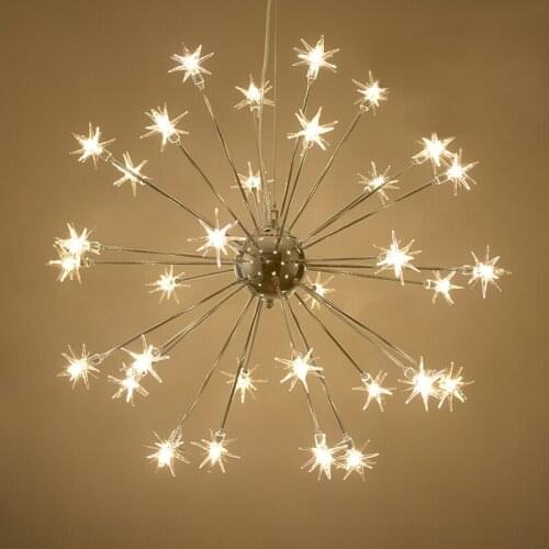Nordic luxury romantic bedroom LED Crystal Pendant Light pendant lamp G4 Bulb 110-220V