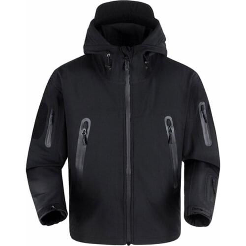 Upgraded shark skin high quality tactical waterproof zipper windbreaker men s raincoat military clothing windcheater army jacket