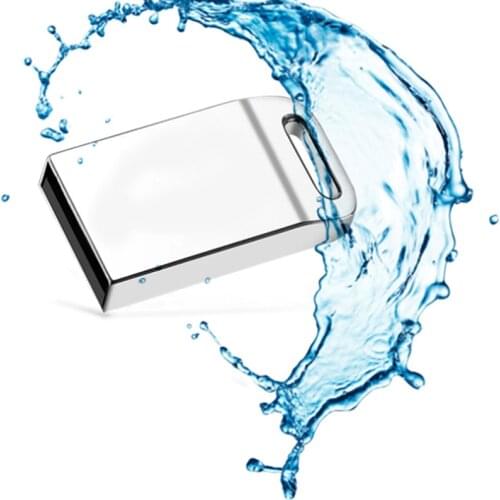 Super Mini Metal Pen Drive Waterproof Usb Flash Drive High Quality Pendrive 64GB 16GB 8GB 4GB 32GB Flash Memory Card