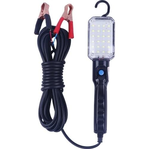 12-24V Bright Wired Portable Lamp LED Floodlight Work Light Flashlight Magnetic Worklight For Garage Camping