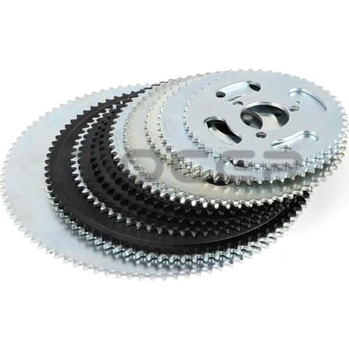 25H 47t 55t 62t 64t 65t 66t 68t 70t 72t 74t 76t 78t 80t 92t Tooth 26/29/54MM Rear Sprocket for 47cc 49cc Mini Moto ATV 2 Stroke