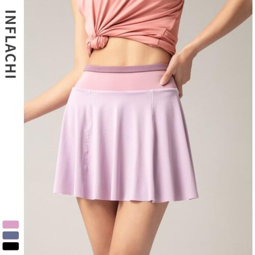 2 In 1 Yoga Skirt Women Push Up Exercise Training Shorts Sexy Tennis Skirts Running Fitness Gym Skorts Workout Sport Clothing