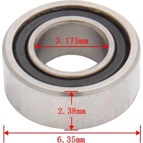 1pc Ceramic Bearings Dental High Speed Handpiece Air Turbine 3.175*6.35*2.38mm