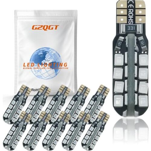 10pcs/Lot T10 Led Canbus T10 32 Led 2835 SMD LED No Error OBC 194 168 W5W T10 LED Interior Instrument Cars Light Bulb White