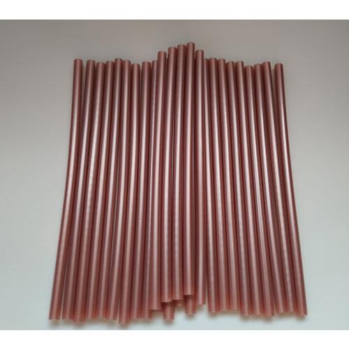 50Pcs Rose Gold Silver Hot Melt Adhesive Retro Metallic Hot Melt Stick For Professional Glue Gun 7x200mm