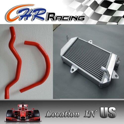 ALUMINUM RADIATOR&HOSE for YAMAHA BANSHEE YFZ350 YFZ 350 1987-2006 83 84 85 96