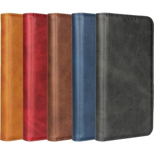 For Samsung A50 Case Cover Leather Luxury Calf Magnetic Flip Wallet For Samsung Galaxy A50 A30 A20 A10 M10 A750 Case Funda Coque