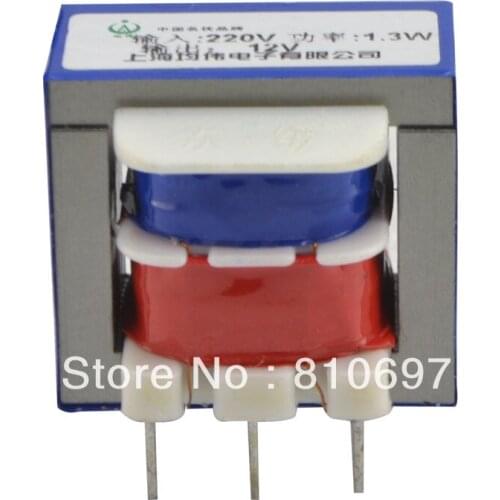 EI8*14 1w 12v 3 + 2 five-pin pin type line board isolation transformer