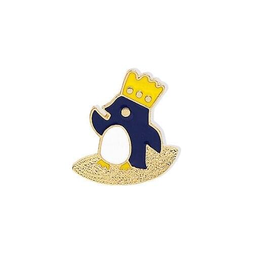 Penguin Enamel Pins and Brooches for Women Men Lapel Pin Backpack Bags Badge Kids Gifts