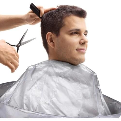 Hair Cutting Apron Foldable Waterproof Adult Child Haircutt Shaving Beard Aprons Umbrella Cape Wrap