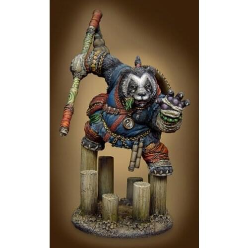 PANDA MONK, 40MM, Resin Model figure GK, Unassembled and unpainted kit
