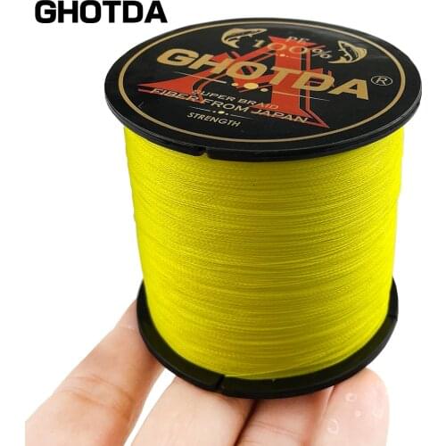 GHOTDA PE Fishing Line 300M Braided Fishing Line 8 Strands 18-119LB Multifilament Line Carp Fishing Cord Fishing Thread