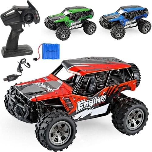 Off-Road Trucks Simulation Remote Control Kids Toy Car Electric Mini Vehicle Model Educational Kids Montessori Toys for Children