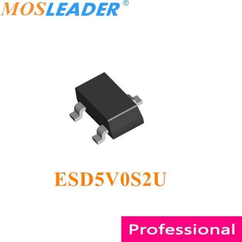 Mosleader ESD5V0S2U SOT23 3000PCS ESD5V0S2U-06 E6327 ESD Protection Made in China High quality
