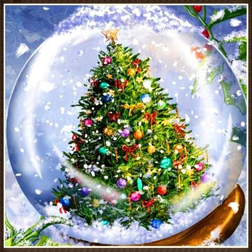 5D full circle diamond full moon scenery DIY diamond embroidery kit mosaic home decoration ornaments