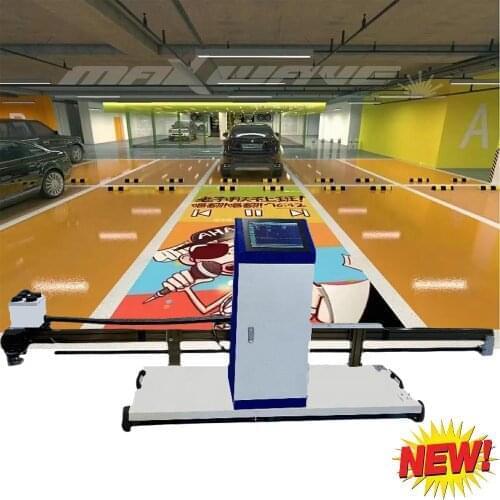 Floor Printer 3d Garage Park Large Automatic Ground Inkjet Printing Machine Graffiti Robot