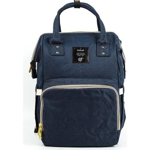 New Multi-functional Waterproof Canvas Diaper Bag Large Capacity Bao ma Travel Backpack Casual School Bag