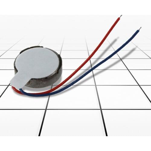 New DC 3V 60mA 9000+/-2000RPM Phone Coin Flat Vibrating Vibration Motor