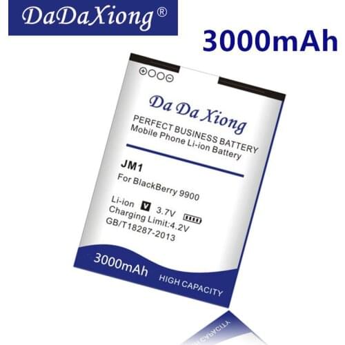 Original Da Da Xiong 3000mAh JM1 Battery for BlackBerry 9380 9850 9860 9790 9930 9900 Cell Phone Battery