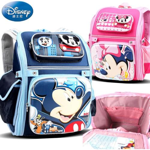 Original Disney Cars Story 1-4 Primary School Childrens Schoolbag Stereotypes Ridge Protection Pressureless Backpack Male