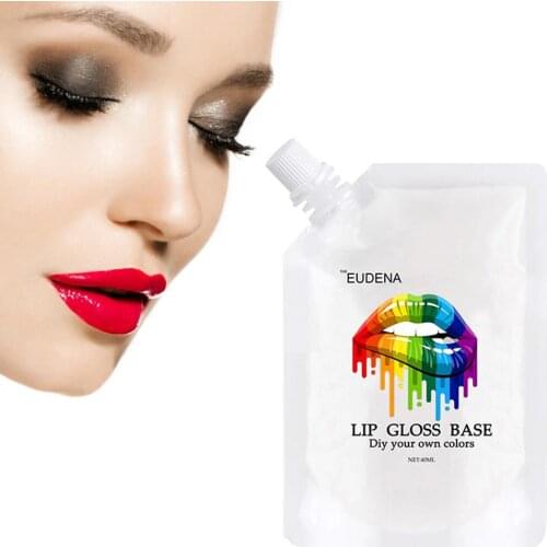40ML/100ML DIY Clear Lip Gloss Base Oil Moisturizing Lipstick Material Gel For Lip Gloss Base Handmade Liquid Lipstick Makeup