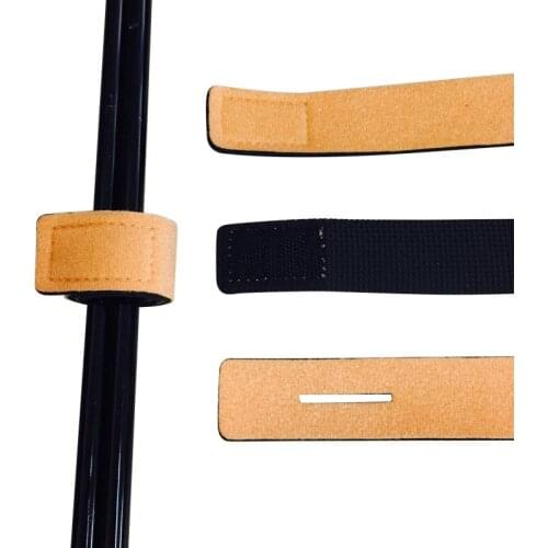 Fishing Accessories Reusable Fishing Rod Tie Holder Anti-slip Spinning Rod Holder Wrap Fishing Tackle Adjustable Suspenders Belt