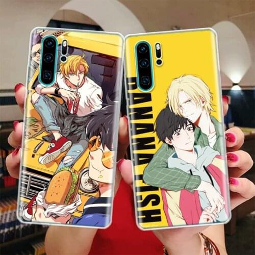 Banana Fish Anime Silicon Phone Case For Huawei Honor 10 9 20 Lite Y5 Y6 Y7 Y9 9X 8X 8S 8A 7X 7A 7S Pro + 10i20i Coque