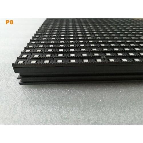 P8 waterproof led module Outdoor 256*128mm led matrix HUB75 led panel P4 P5 P6 P10 rgb taxi advertising screen pantalla led sign
