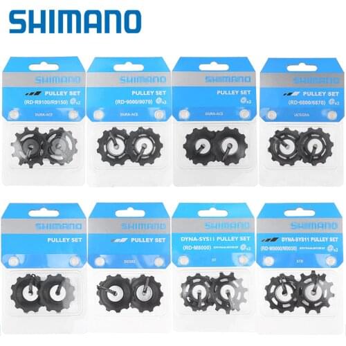 Shimano 11T Rear Derailleur Tension Guide Pulley Set for RD-5700/T6000/6800/6870/7900/R9000/R9070/R9100/M8000/M663//M9000/M9050