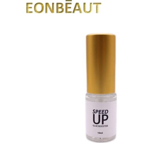 1 Bottle EONBEAUT False Eyelashes Extension Speed Up Glue Booster Golden Cap Wholesale 10ml Make Eyelash Glue Stronger Korea