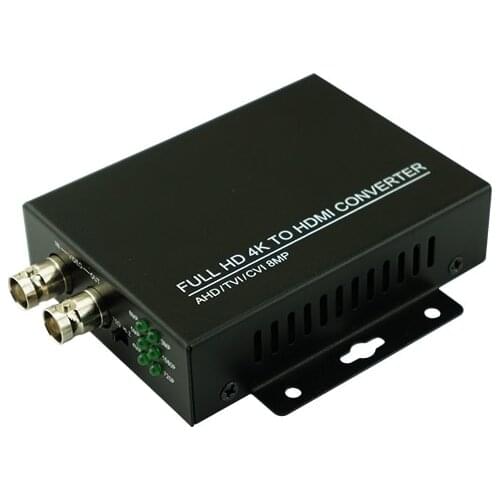 2020 New arrival 4K 720/1080P HDC-ADH 4-in-1 Resolution supports CVI 8MP /TVI 8MP /AHD 8MP+CVBS to HDMI Converter security test