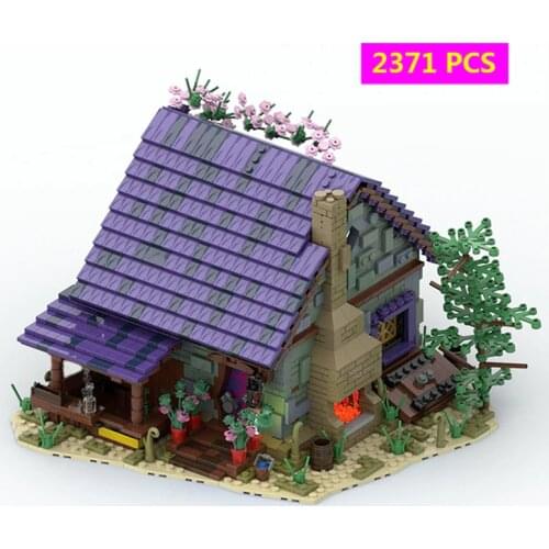 2371pcs Forest Summer House Building Blocks MOC Model DIY Assembly Particle Buildmoc Bricks Toys Kids Children Boys Girls Gifts