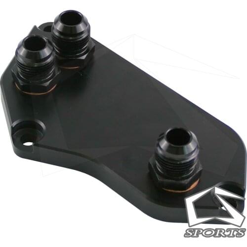 AN10 Oil Cooler Sandwich Adapter Fits For BMW 3 series F30 / F31 2012-2015