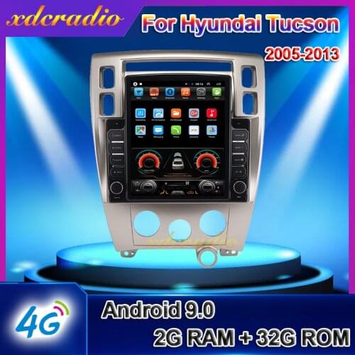 Xdcradio 10.4" Tesla Style IPS Vertical Screen Android 9.0 For Hyundai Tucson Car Radio DVD Multimedia Player Navigation Carplay