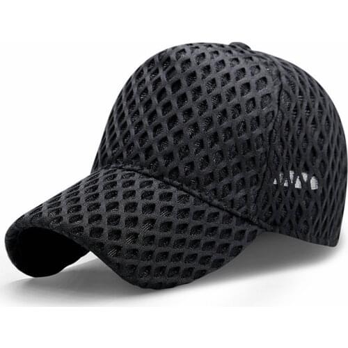 Plus size baseball cap for man adult summer mesh hip hop hat big head men large size plain snapback caps M 56-60cm L 60-62cm