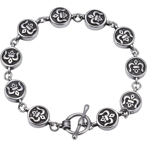 Stainless Steel Bracelets For Women Party Gift Fashion Chain Charm Bracelets Jewelry GS0022