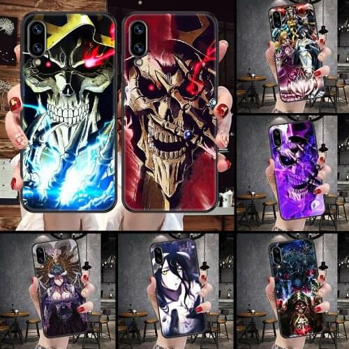 Anime OVERLORD Albedo Phone case For Huawei Honor 6 7 8 9 10 10i 20 A C X Lite Pro Play black painting funda art waterproof 3D