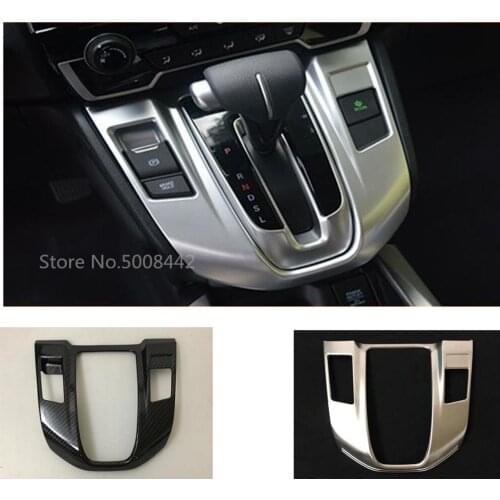 For Honda CRV CR-V 2017 2018 2019 2020 car body inside middle front Shift Stall Paddle cup lamp frame trim 1pcs