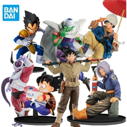 Banpresto Original Dragon Ball Budokai Bwfc2 Anime Figure Goku Frieza Android 17 Action Figure Model Collectible Toys In Stock